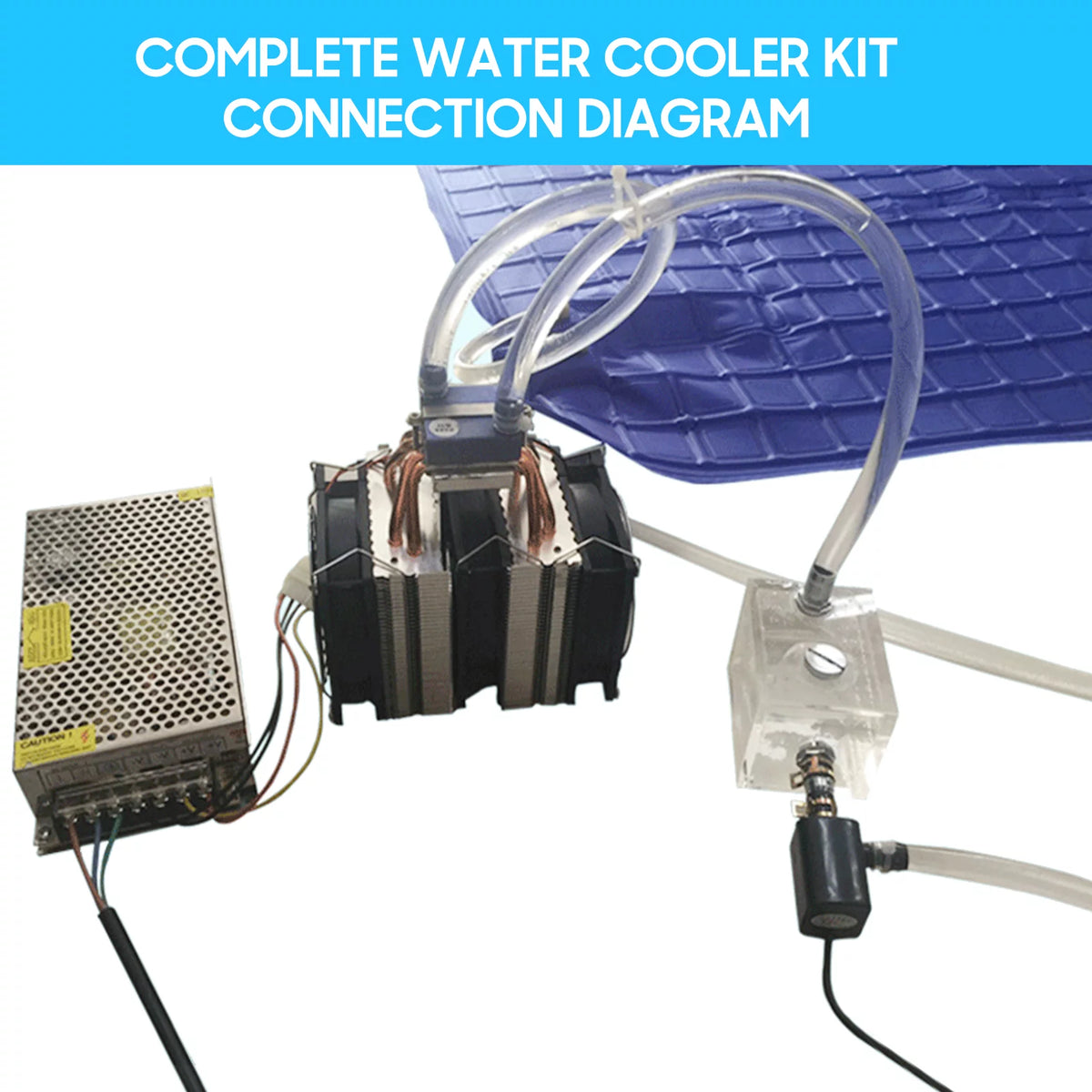 120W Semiconductor Refrigeration Aquarium Chiller for 30 Liters B244827