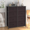 8 Drawer Fabric Dresser S1817