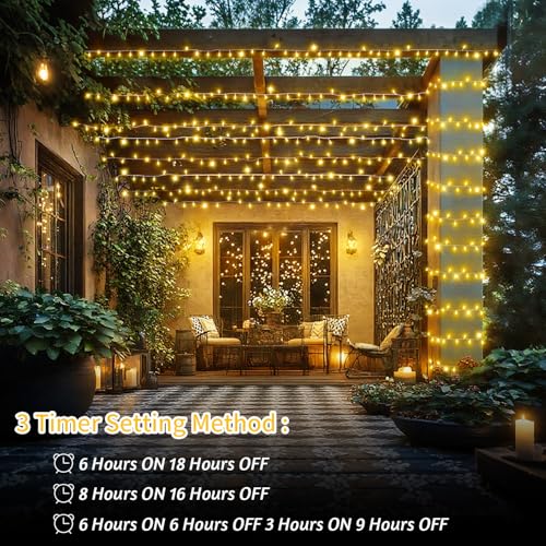 1000 LED Waterproof 8 Modes Fairy Lights G1769