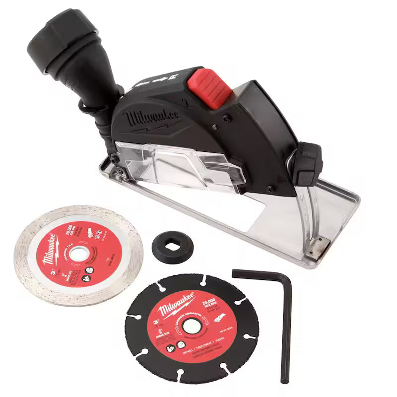 12V Brushless Cordless Cut Off Saw Kit with 3 in. Metal Cut Off Wheels U75644