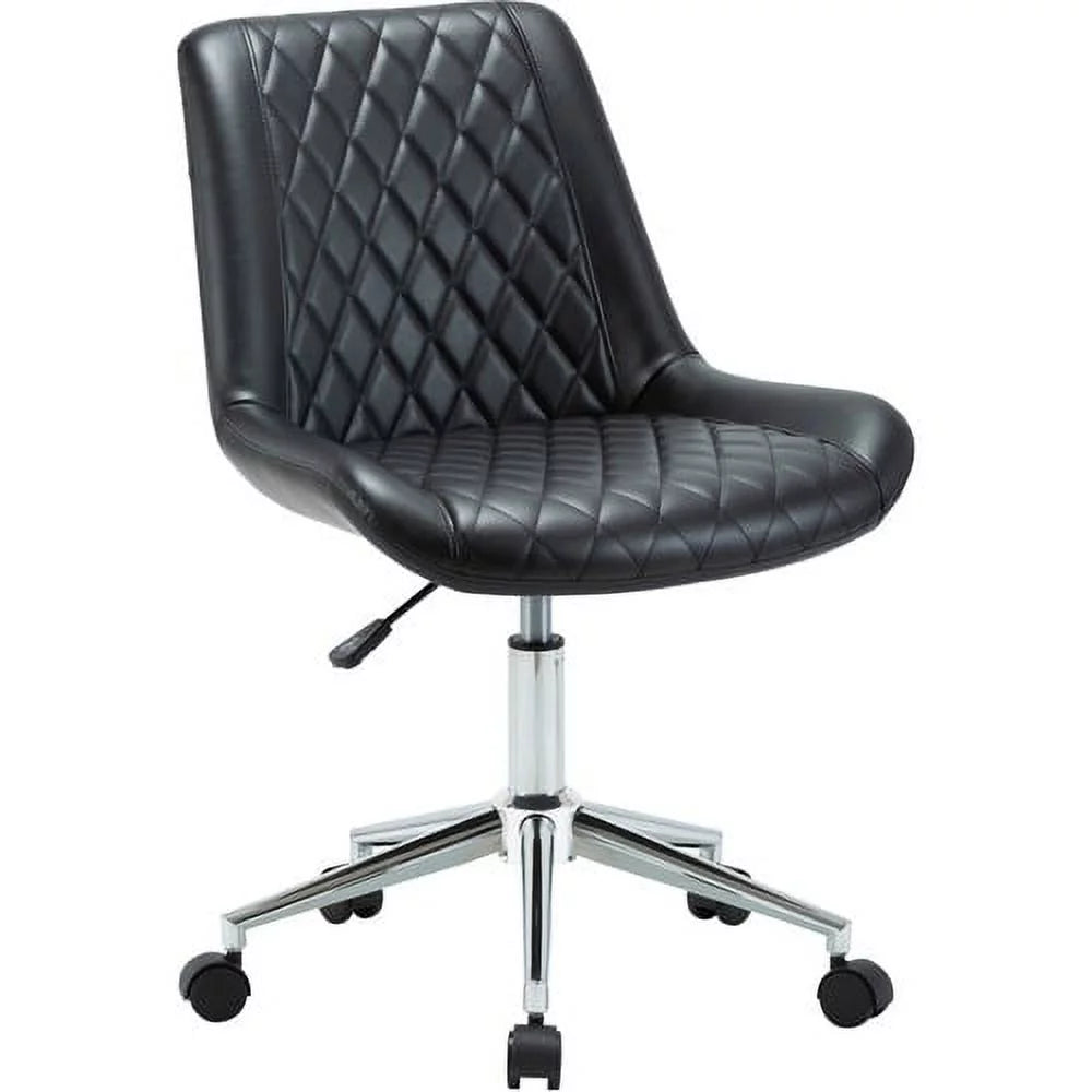 Black Low Back Office Chair V34689