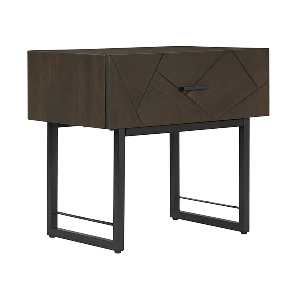 24 Inch Nightstand with One Drawer Q817122