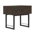 24 Inch Nightstand with One Drawer Q817122