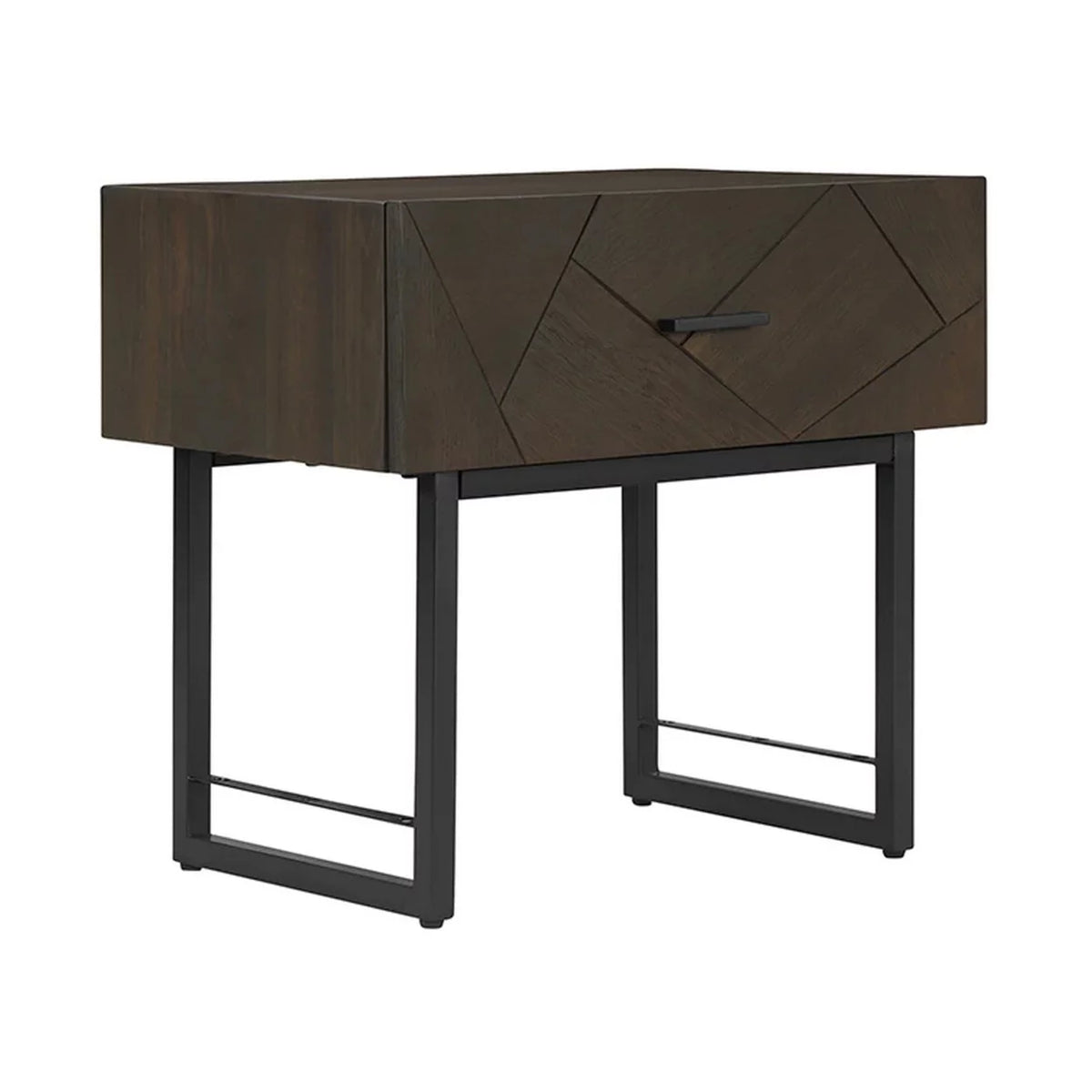 24 Inch Nightstand with One Drawer Q817122
