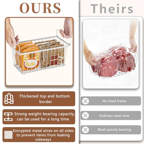4 Pack Leak-Proof Freezer Organizer Bins C951887
