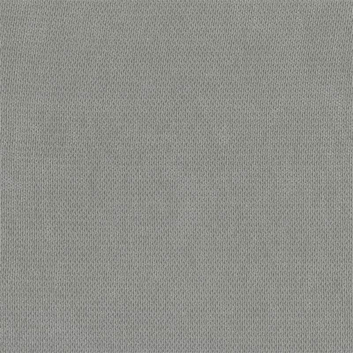 Light Gray Textured Fabric Sofa with Pillow-top Arms C46235