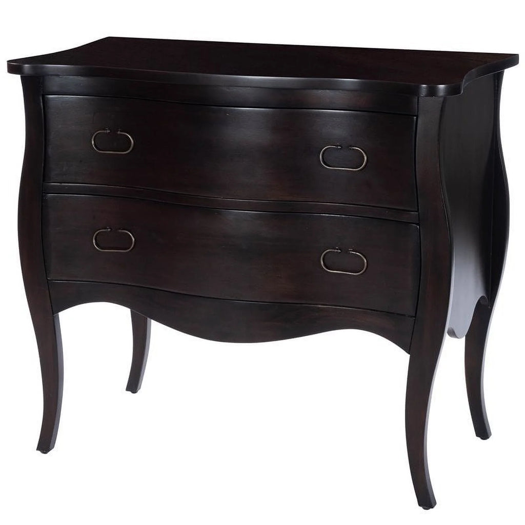 Dark Brown 2-Drawer Chest E40332