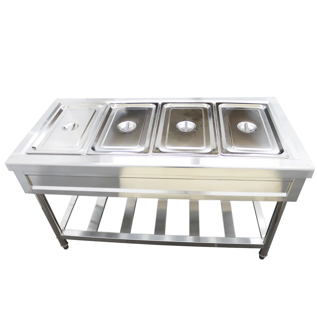 4 Well Stainless Steel Electric Food Warmer O814863