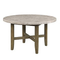 52 in. Round Marble Dining Table H9890