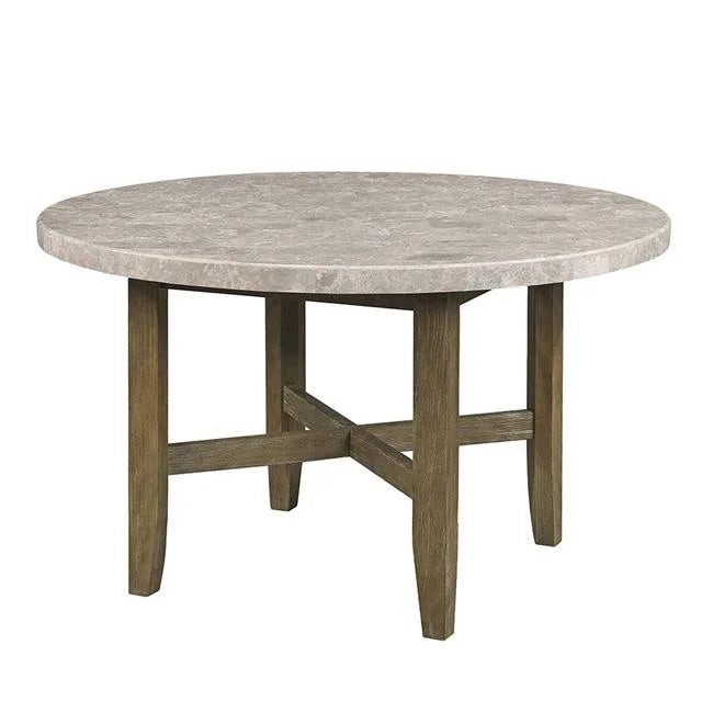 52 in. Round Marble Dining Table H9890