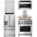 30 In. Propane Gas Range 5 Piece Kitchen Set B2090