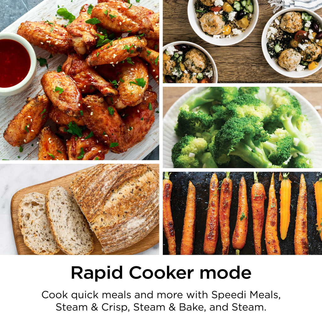 6-Qt. 10-in-1 Rapid Cooker & Air Fryer F306