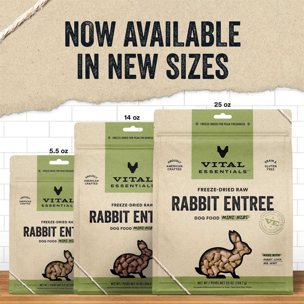 Freeze Dried Raw Rabbit Dog Food S176622