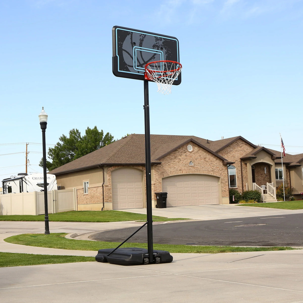 Adjustable Portable Basketball Hoop P342576