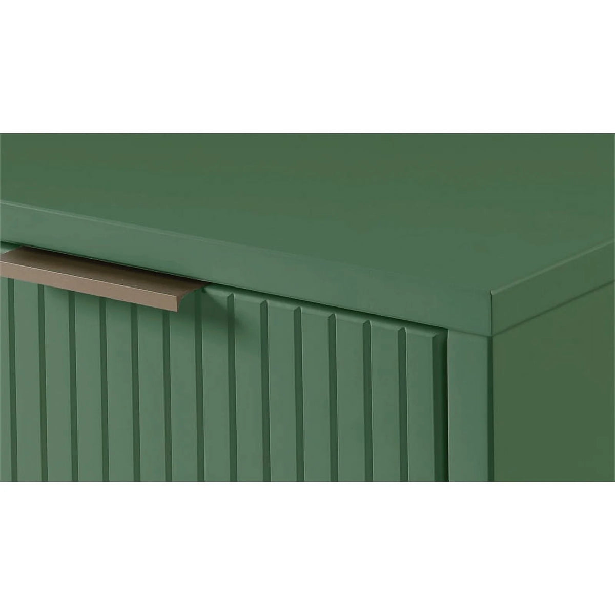 Sage Green Engineered Wood Double Dresser I384