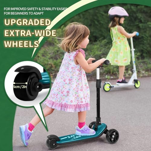 Kick Scooter for Kids 3-Wheel Folding with LED Light Wheels J2265