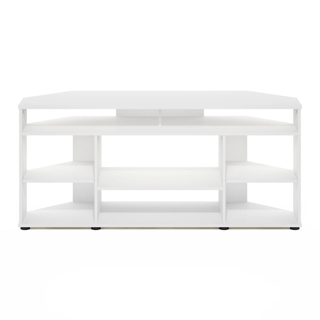 Corner TV Stand up to 55 Inches White E91963
