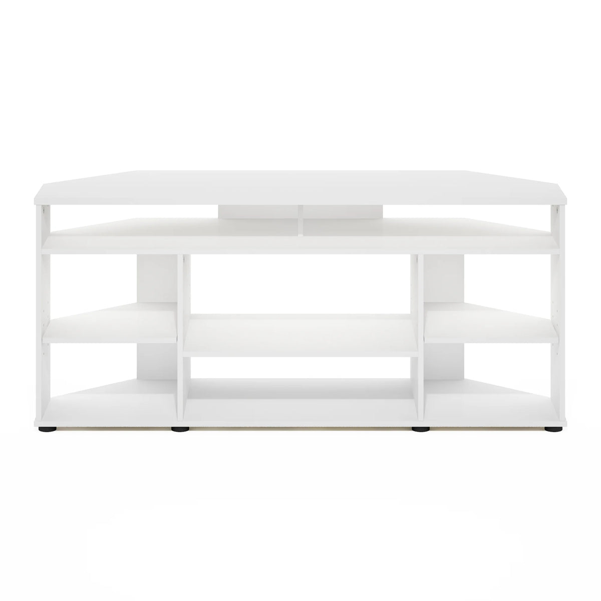 Corner TV Stand up to 55 Inches White E91963