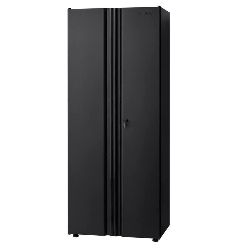 10-Piece Welded Steel Garage Storage System in Black Q562