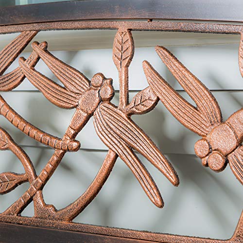 Cast Iron Metal Garden Bench Y275