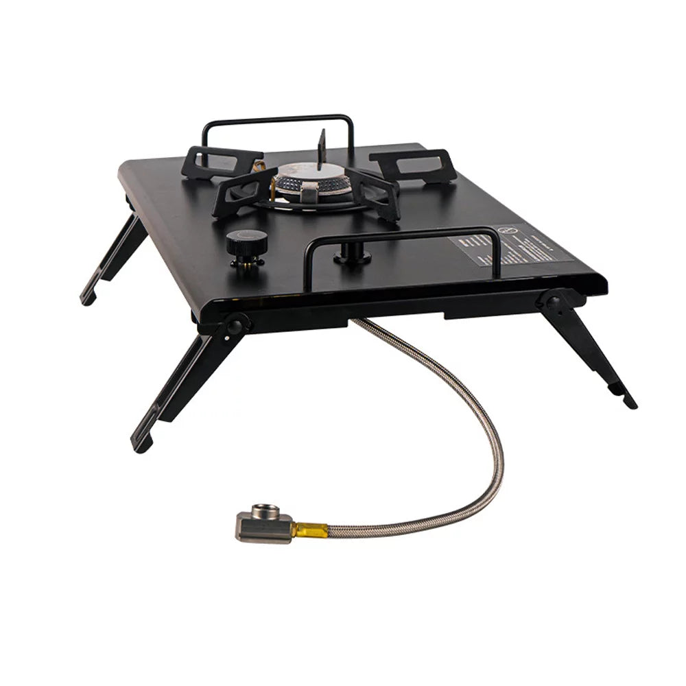 Outdoor Folding Camping Stove 4000W Portable Electronic Ignition X136