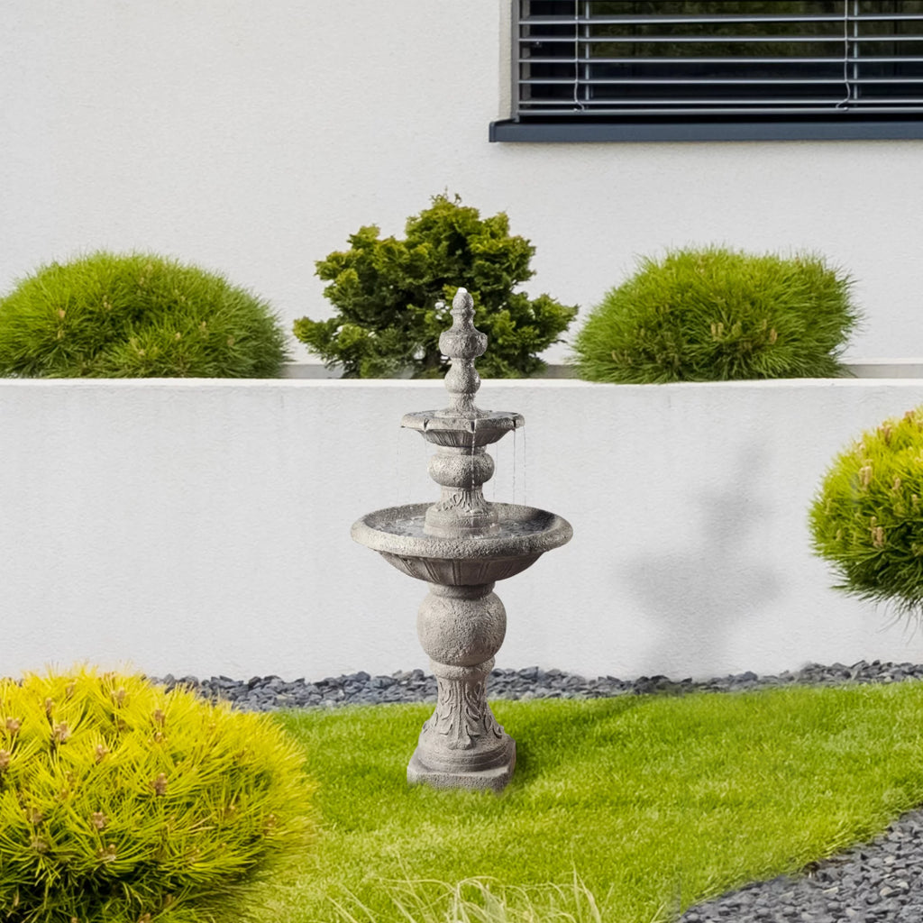 Indoor Water Fountain Gray C25122