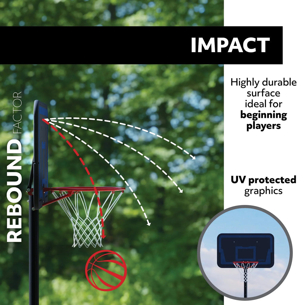 Adjustable Portable Basketball Hoop P342576