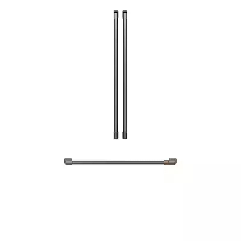 Refrigeration Handle Kit in Brushed Black F3424