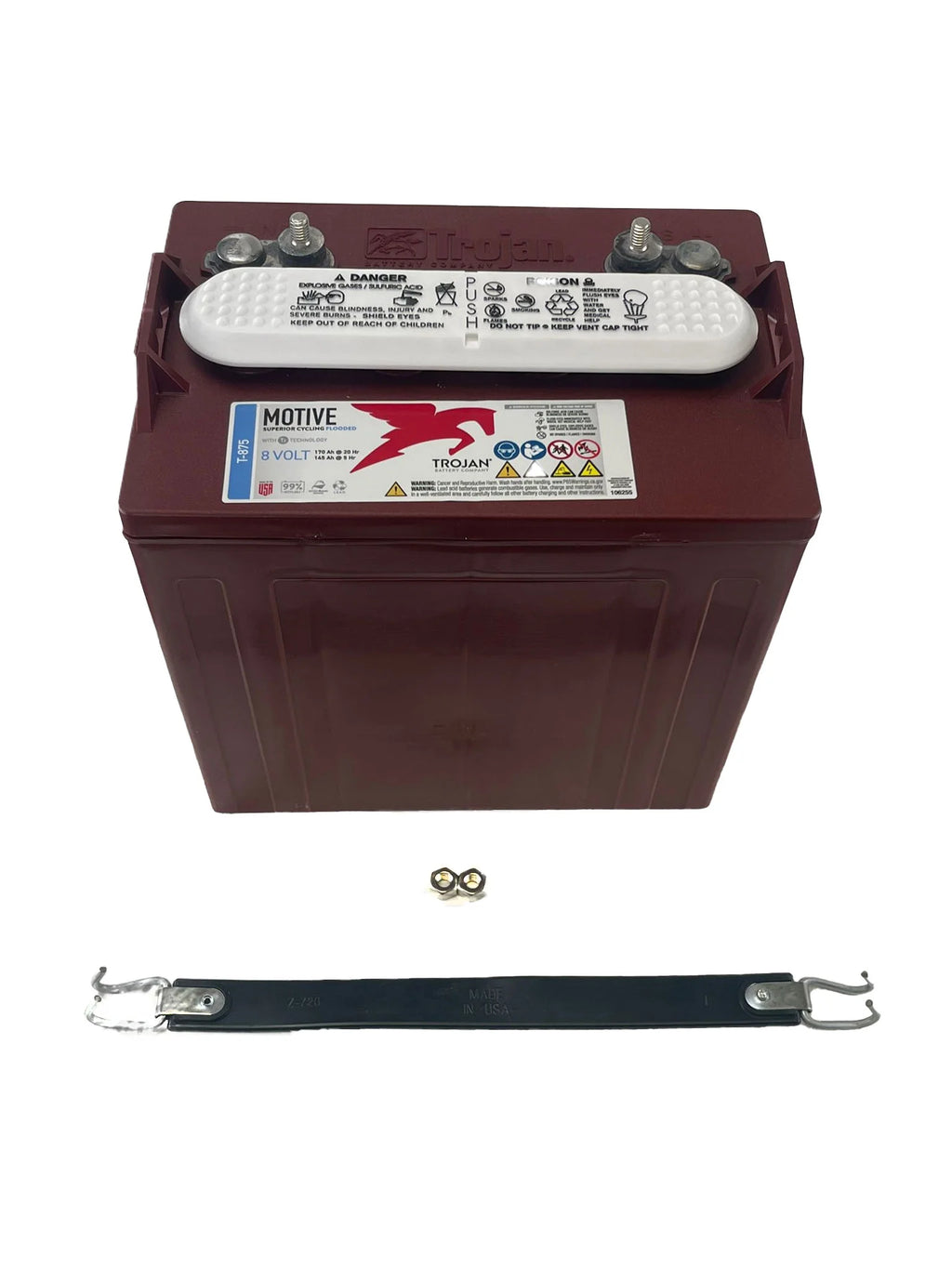 8V 170Ah Flooded Lead Acid Deep Cycle Battery x6 J456976