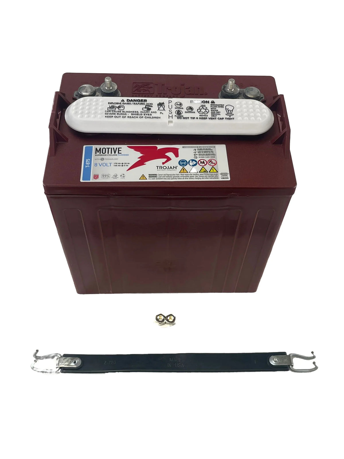 8V 170Ah Flooded Lead Acid Deep Cycle Battery x6 J456976