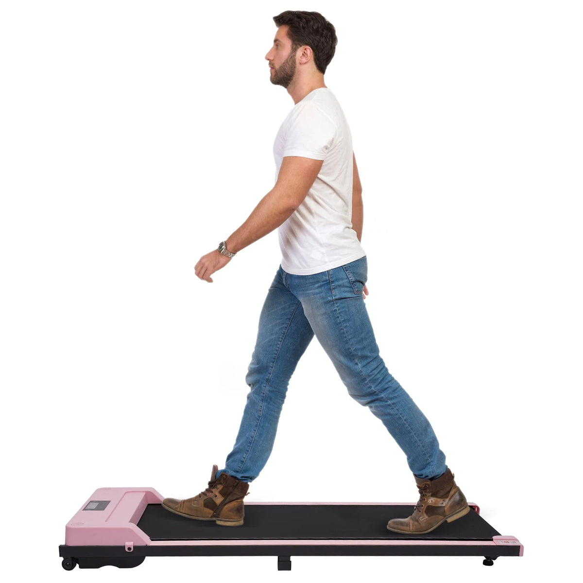 Under Desk Treadmill, 1.0 HP Portable Walking Treadmill R676