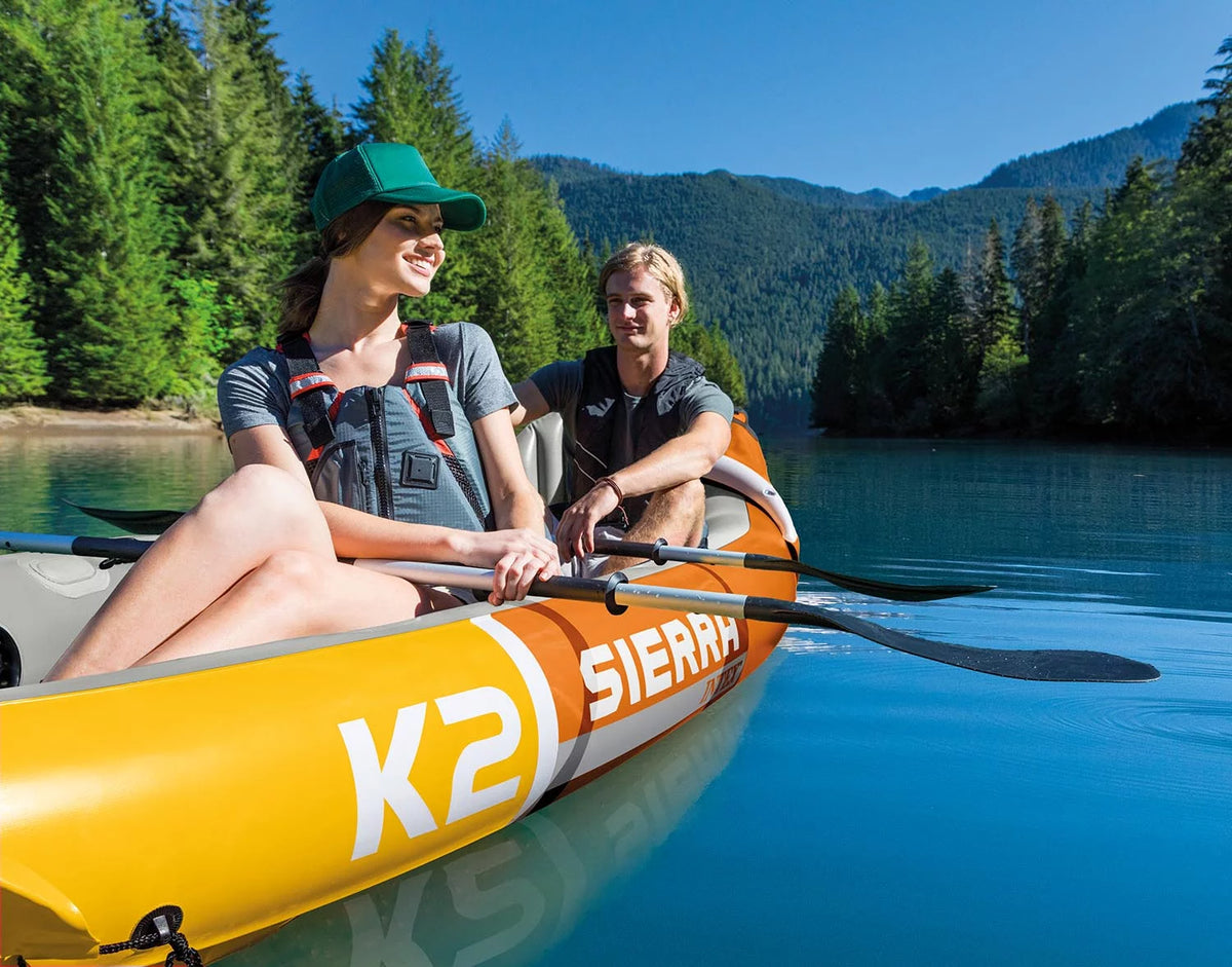 Inflatable Kayak with Oars and Hand Pump Q303