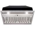 30 Inch Stainless Steel Ducted Range Hood Insert, 600 CFM S946803