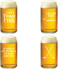 16 oz Beer Can Glass Set of 4 U59765