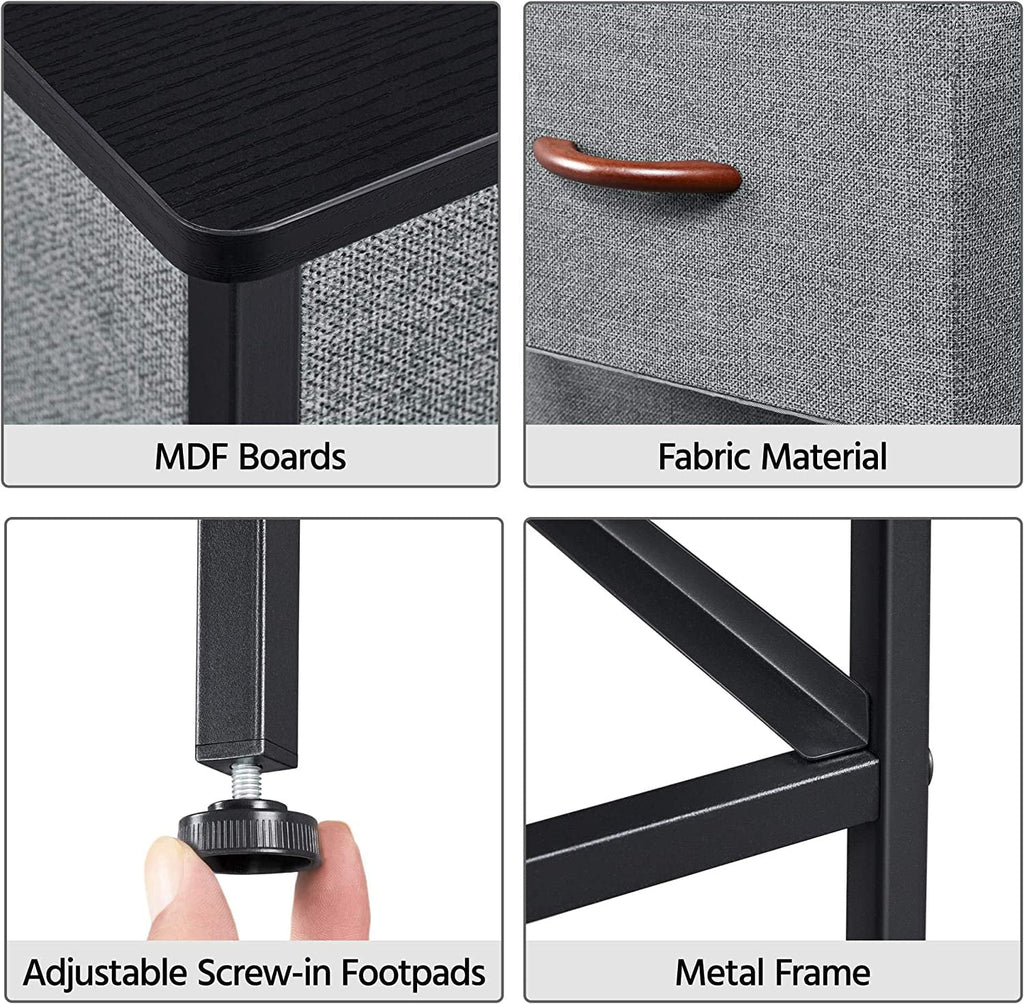 4 Drawer Fabric Storage Tower Organizer M186283
