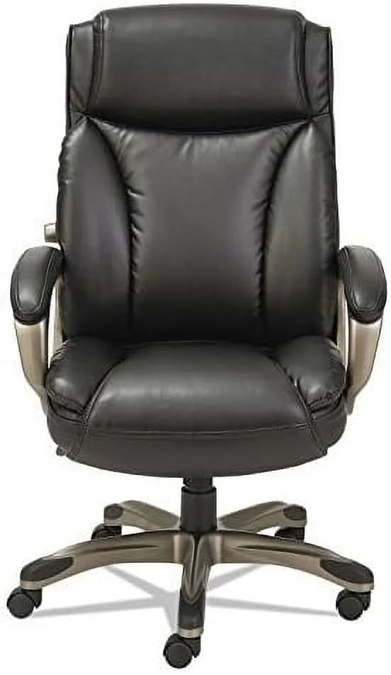 Black Leather Executive Highback Chair O7266