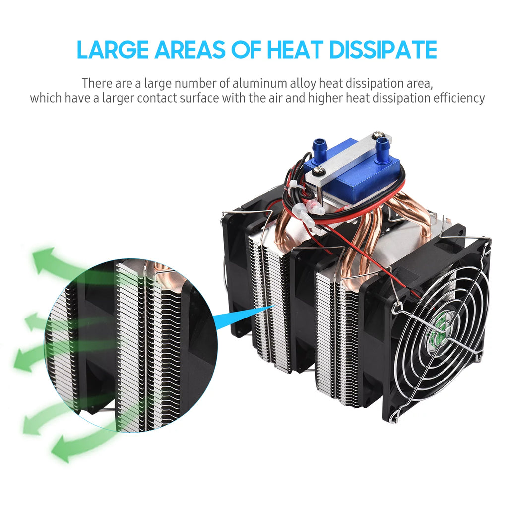 120W Semiconductor Refrigeration Aquarium Chiller for 30 Liters B244827