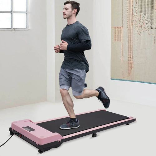 1.0 HP Electric Walking Pad with Remote Control and LED Display D162
