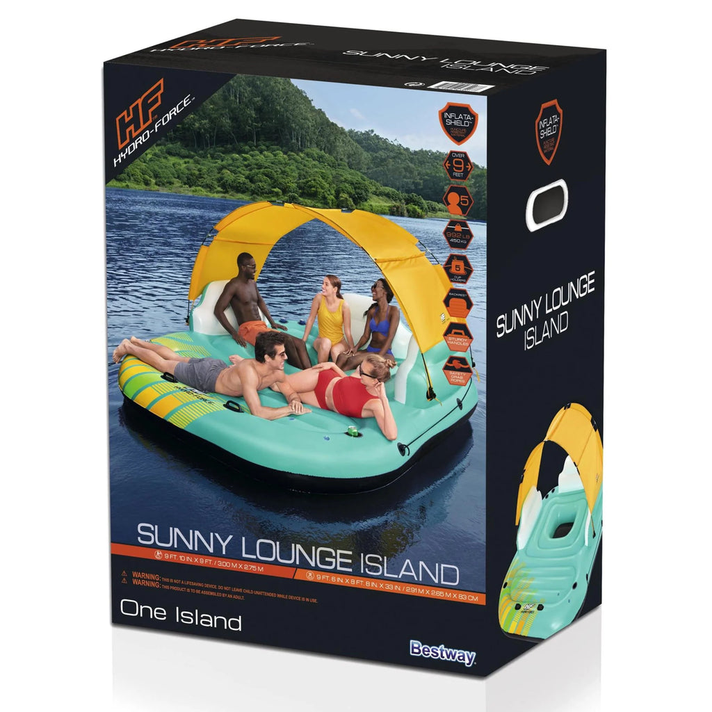 Inflatable Lounger & Water Raft X859