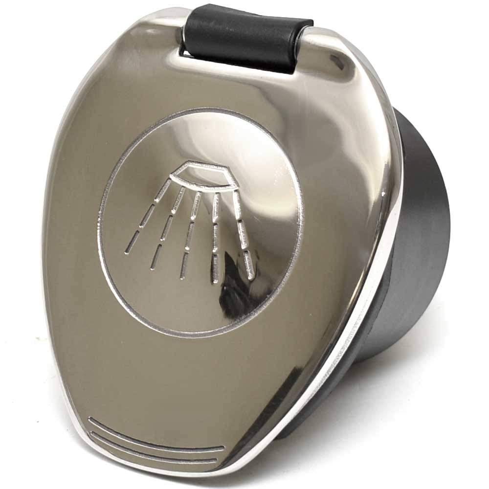 Stainless Steel Black Boat Transom Shower Mixer R67431