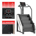 Stair Stepper with LED Screen, 12 Workout Programs, 441LBS Step Machine P839