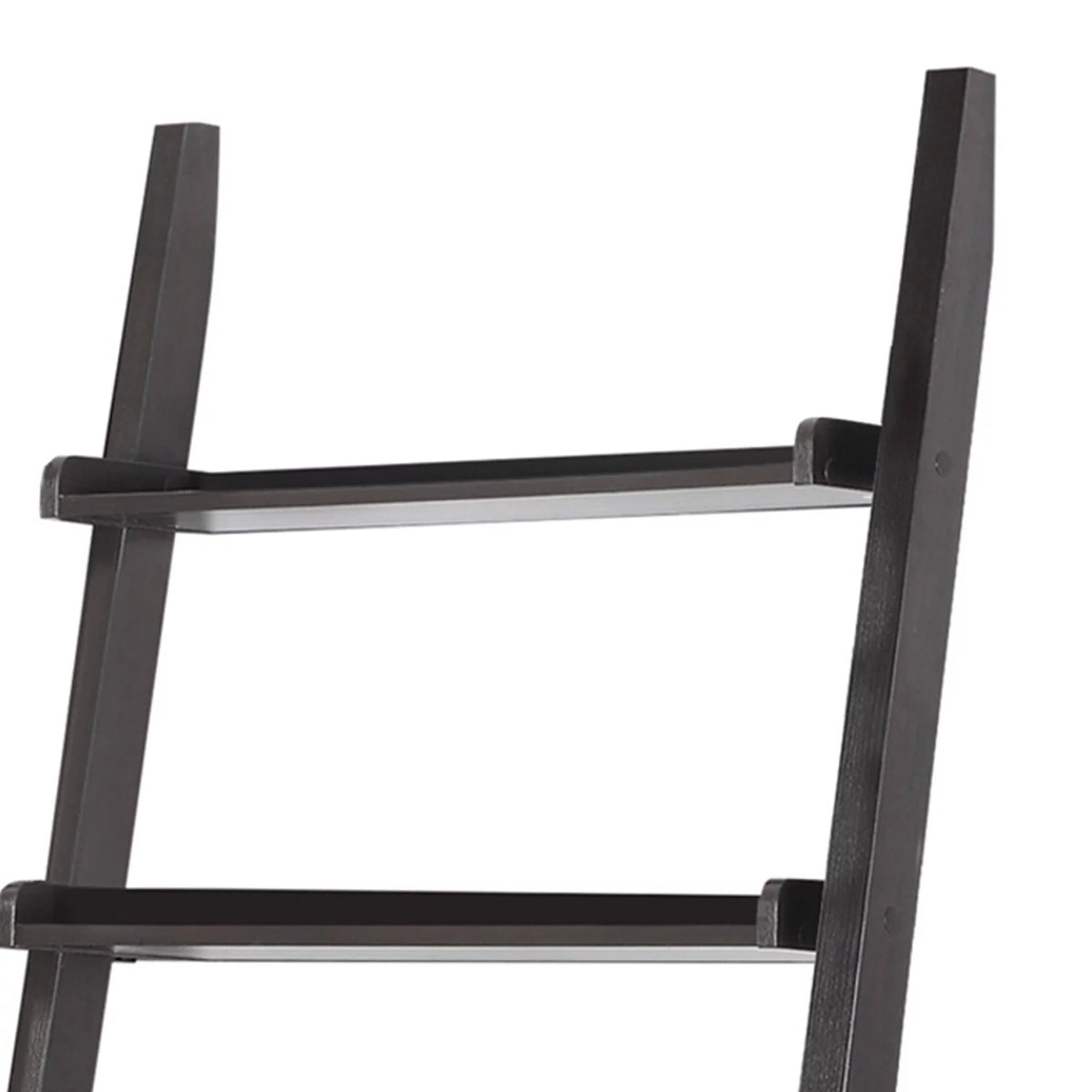 29.5" Cappuccino Wood Ladder Desk with 1 Drawer D48951