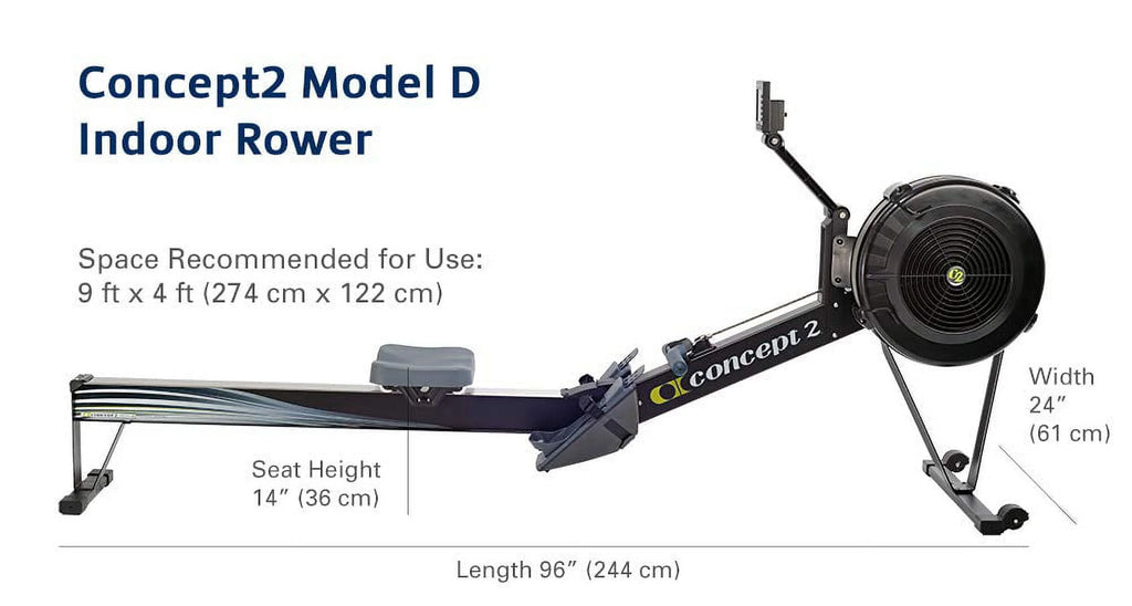 Indoor Rower with PM5, Black Z496411