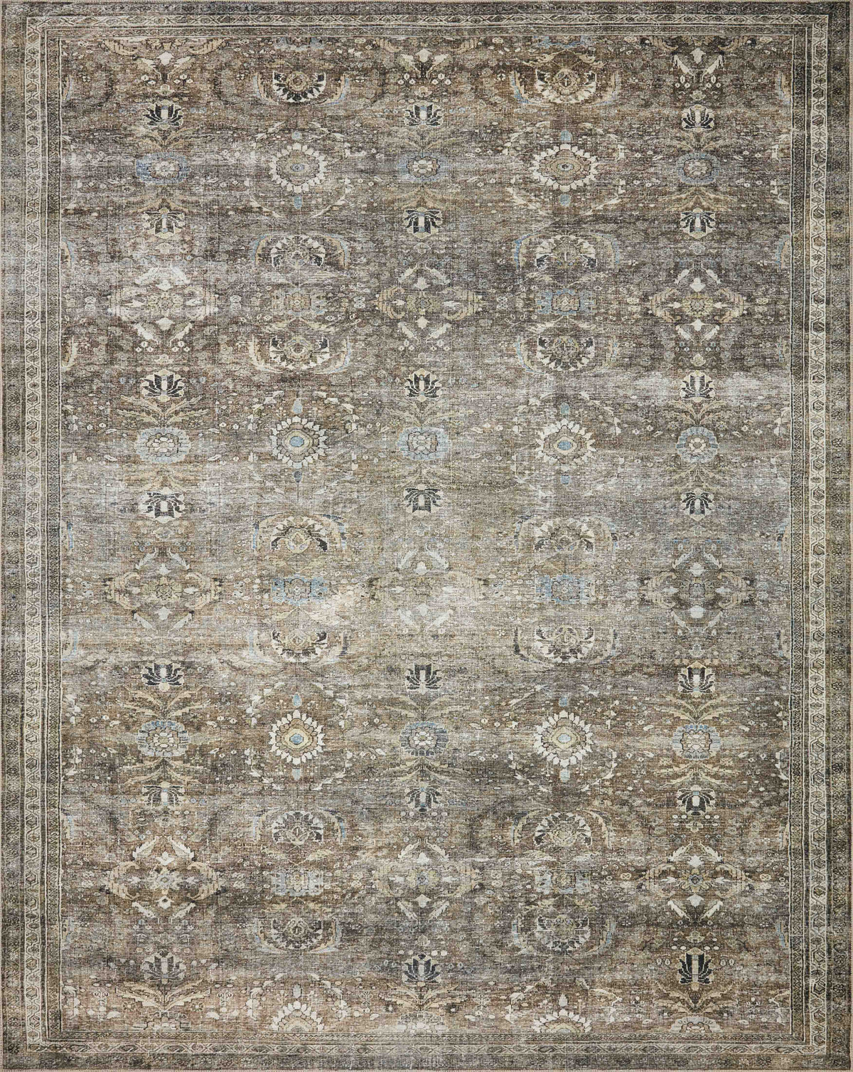 Antique Moss Rug V84998