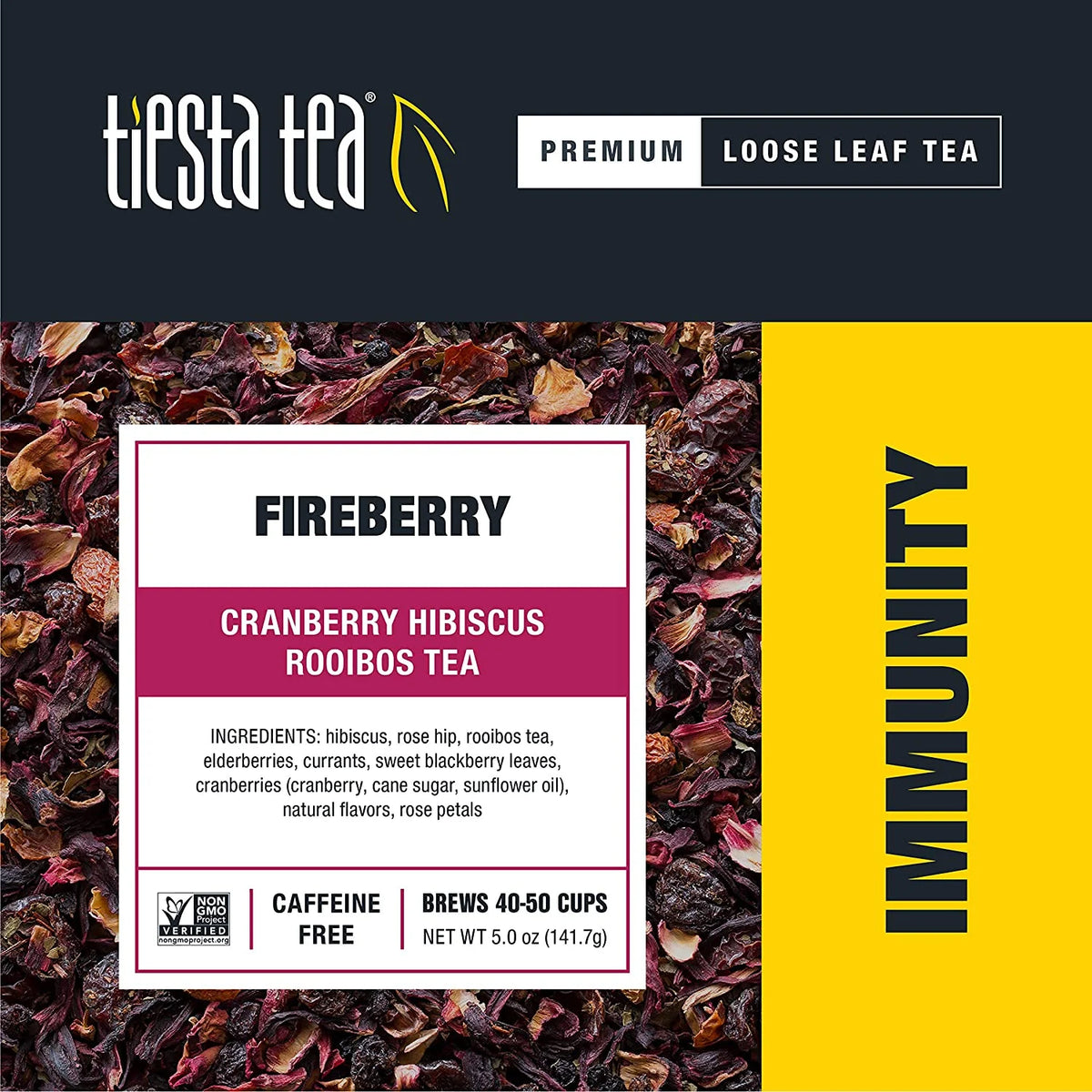 Cranberry Hibiscus Rooibos Loose Leaf Tea 5 Ounce N303994