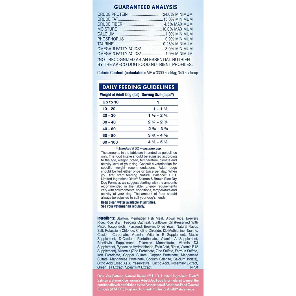 Limited Ingredient Dry Dog Food L346244