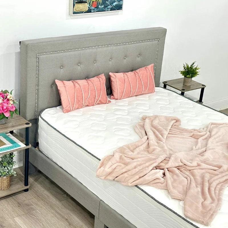 Twin Size 12 Inch Memory Foam Pocket Spring Hybrid Mattress S6447