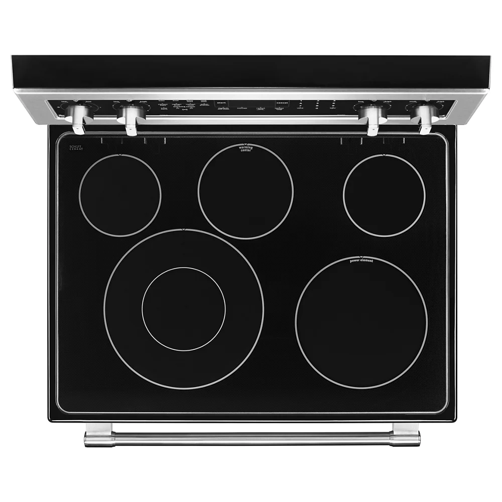 White Freestanding Smoothtop Electric Range X56266