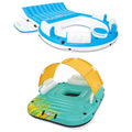 Inflatable Lounger & Water Raft X859