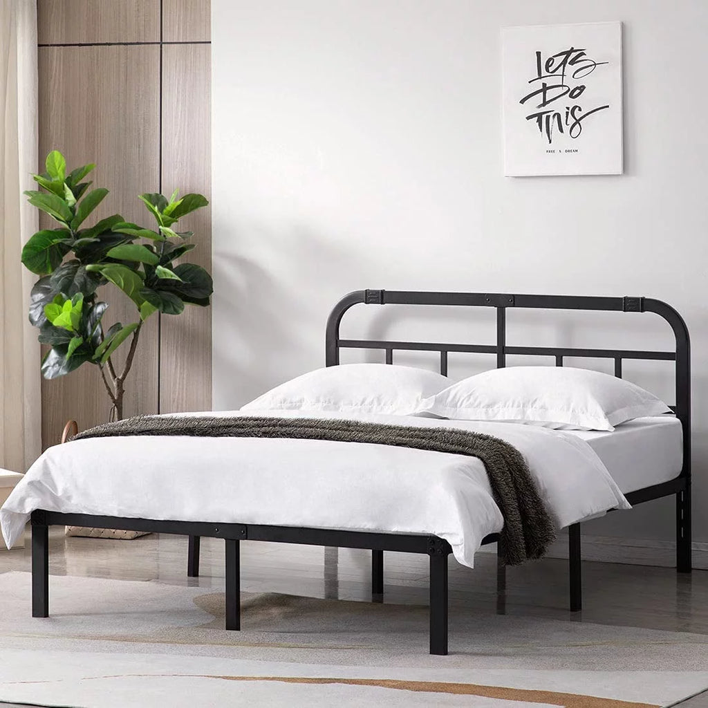 14 inch Queen Bed Frame with Headboard X874
